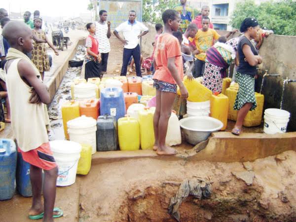 Lagos residents lament lack of potable water 1 Water scarcity