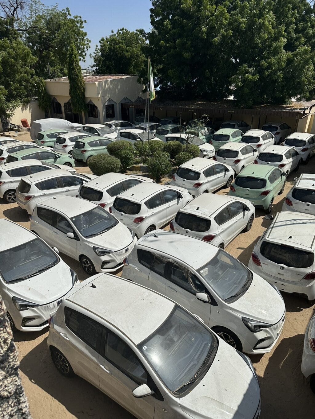 Benue govt receives 20 electric cars for taxi 1 Electricity cars