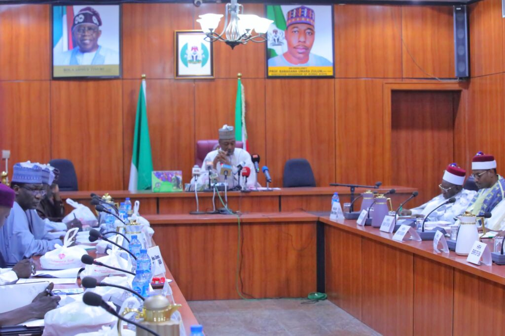 Borno: Zulum, Shehu of Borno decry rising Boko Haram attacks 2 IMG 20250408 WA0005