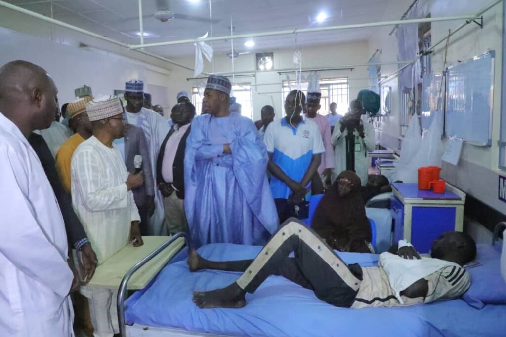 Borno bomb blast claims 8 lives, Injures 21, as Zulum sympathises with victims 1 IMG 20250412 WA0067