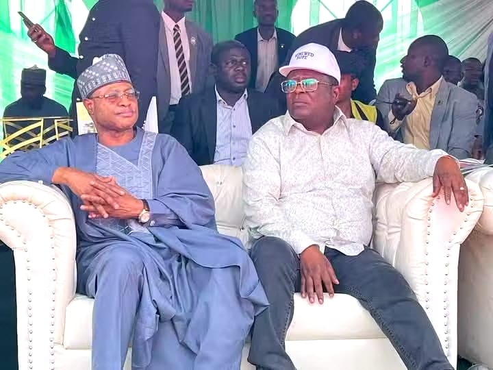 Tinubu flags off Abuja-Kaduna road reconstruction project, linking over 12 States 1 Kaduna State Governor, Uba Sani and the Minister of Works, David Umahi during the official flag off of the reconstruction of Abuja-Kadun road project