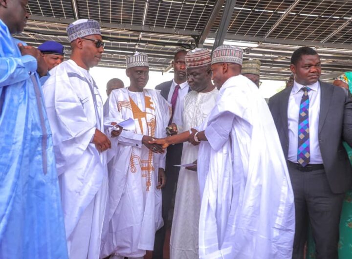 Zulum launches Senator Monguno’s empowerment initiative for Borno North 5 Senator Mohammed Tahir Monguno's empowerment initiative in Borno
