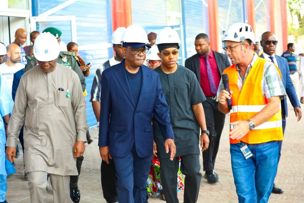 Wike summons Julius Berger, AIC, FCDA, over contract discrepancy 1 FCT Minister, Nyesom Wike inspecting projects on Wednesday in Abuja