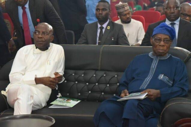 Obasanjo Foundation launches distribution of free hearing aids in South East 1 L-R: Gov.Alex Otti of Abia with former President Olusegun Obasanjo during the launch of the 2025 Sound Hearing Intervention Mission for states in South-East Geopolitical Zone, on Thursday, in Umuahia