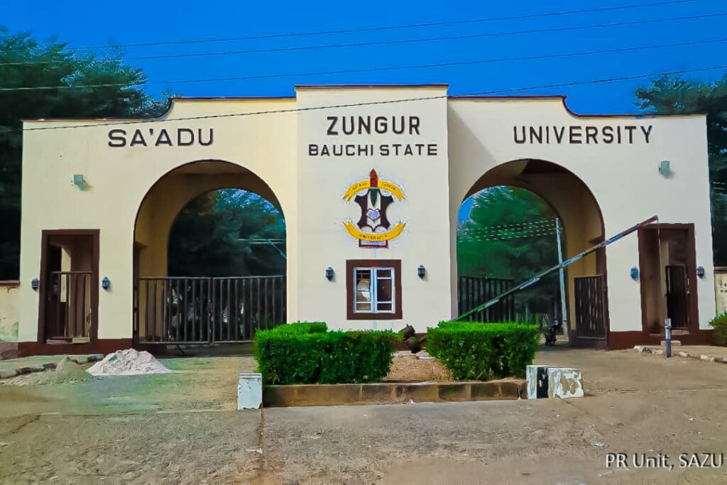 Sa'adu Zungur University (SAZU) formerly known as Bauchi State University