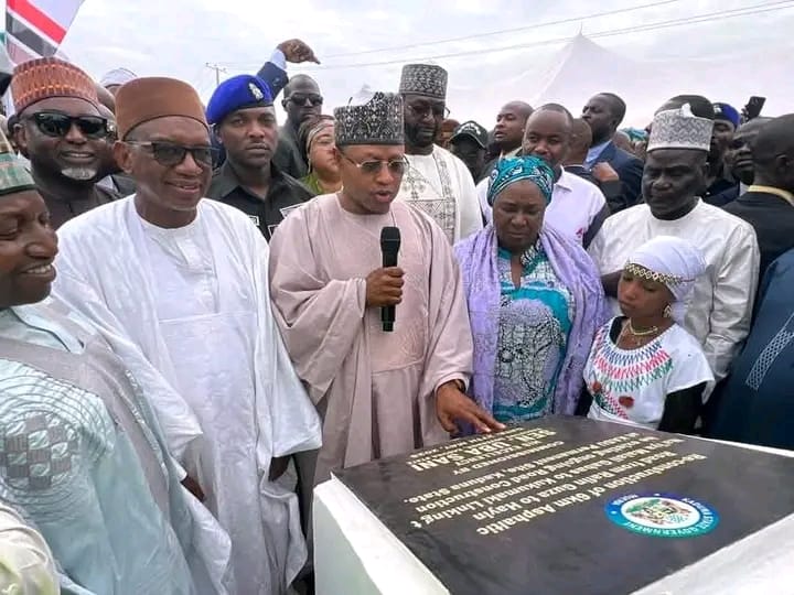 Kaduna residents commend Governor Sani over road projects, pledge support in 2027 1 Governor Uba Sani commissioning raid project in Kaduna State