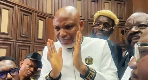 Embattled IPOB leader, Nnamdi Kanu