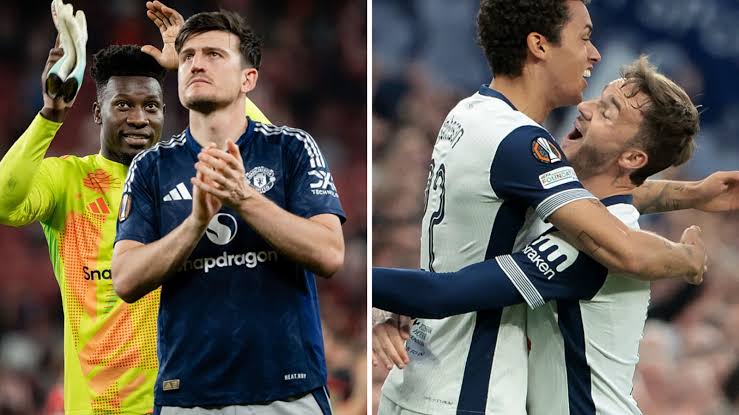 Manchester United, Tottenham close to all-English Europa final 1 Manchester United, Tottenham close to all-English Europa final