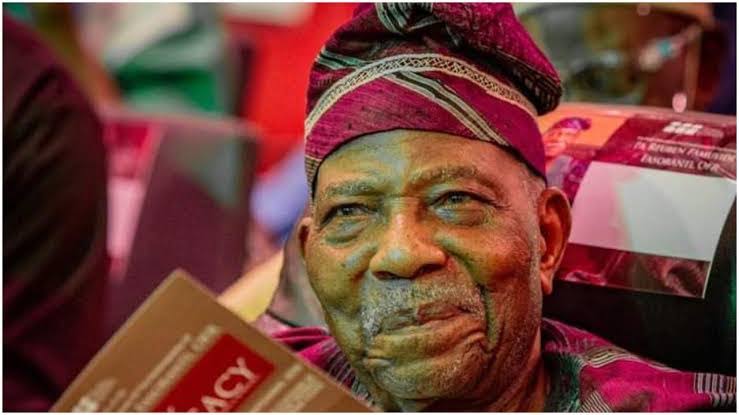 Nigeria's democracy work in progress - Afenifere leader calls for unity, restructuring 1 Chief Reuben Fasoranti, leader of Afenifere