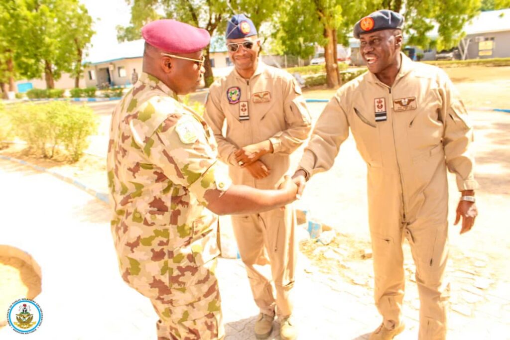 Eid-el-Kabir: CAS celebrates with troops in Maiduguri, urges relentless pursuit of national security 2 CAS celebrates Eid el Kabir with troops