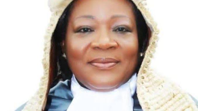Chief Judge of Oyo State, Justice Iyabo Yerima,