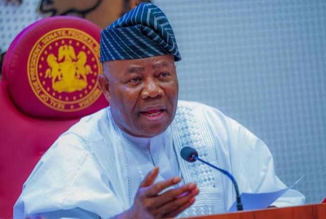 Senate President, Godswill Akpabio