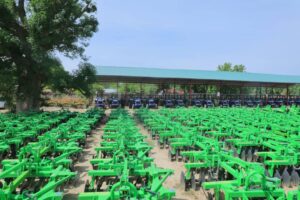 Shettima commissions Bornos 375 tractors .