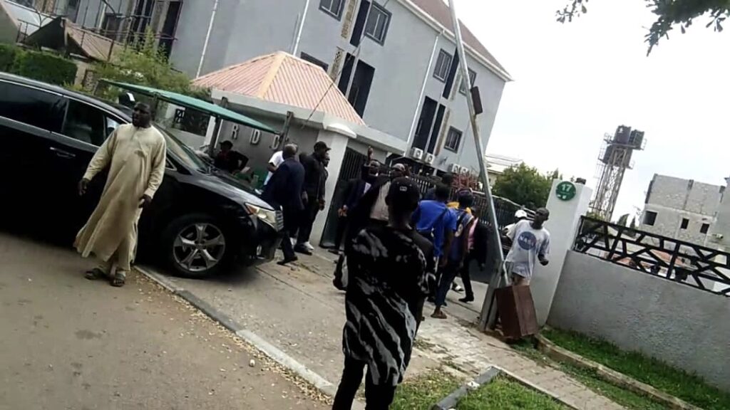 Thugs invade SDP Headquarters as NWC suspends national chairman 1 Thugs invade SDP Headquarters in Abuja