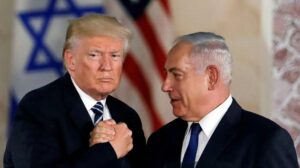 U.S President Donald Trump and Israeli Prime Minister, Benjamin Netanyahu