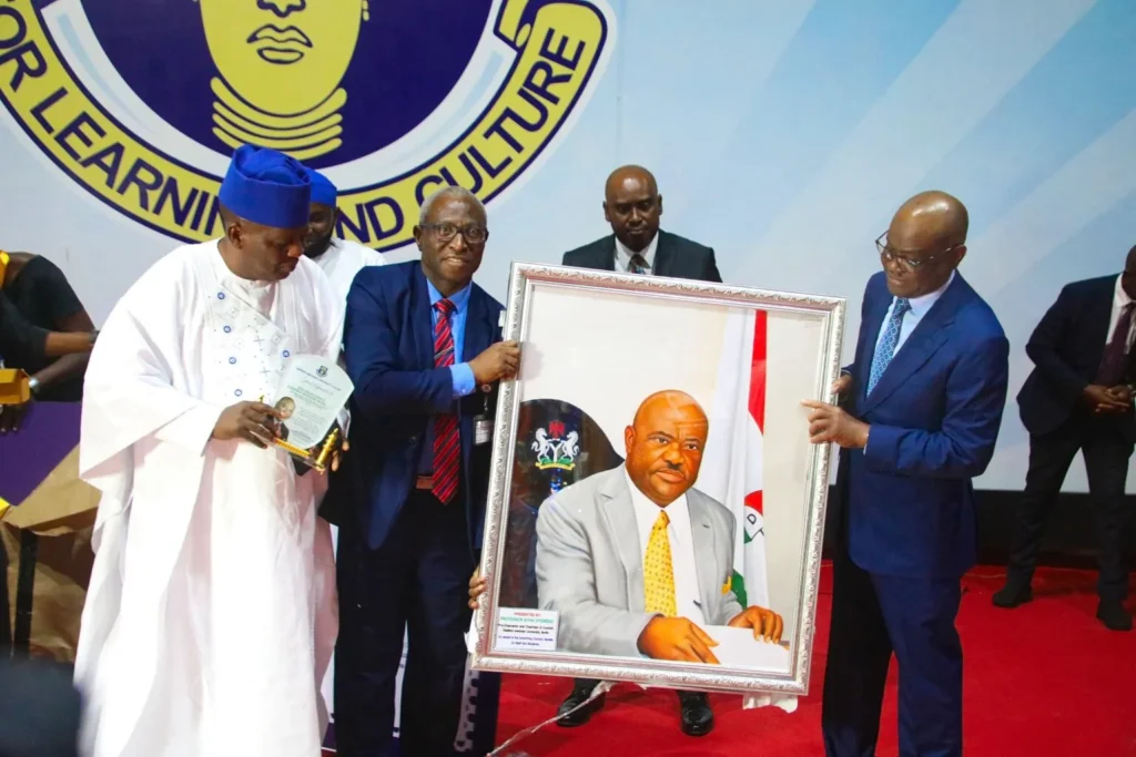 OAU VC praises Wike as pragmatic, result-driven leader 1 FCT Minister, Nyesom Wike at OAU ile ife