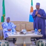 Late President Muhammadu Buhari and Borno State Governor, Babagana Zulum