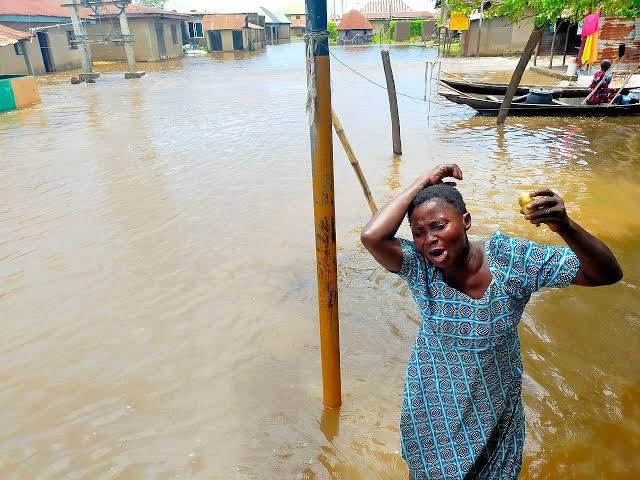 Nigeria hits by heavy flood