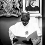 Late President Muhammadu Buhari.