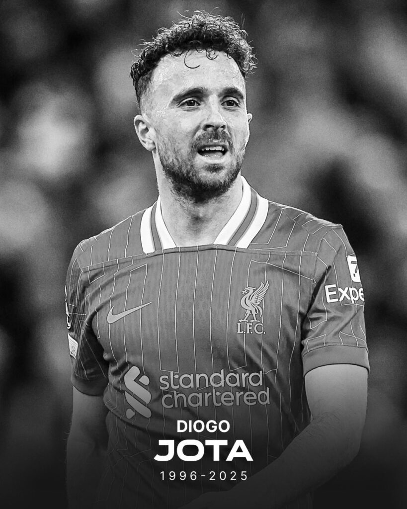 Late Liverpool star, Diogo Jota