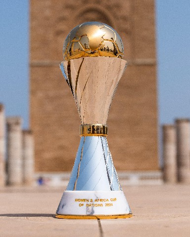 New WAFCON Trophy presened.by CAF