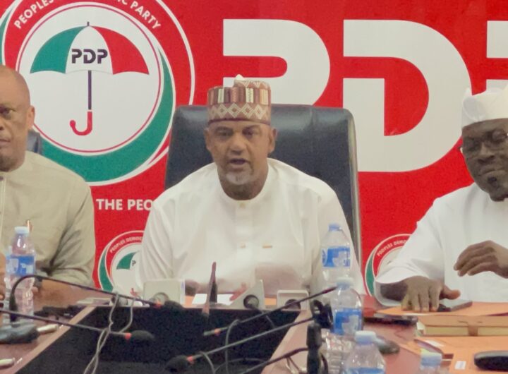 Yobe PDP stands firm behind Damagum, NWC 12 PDP National Chairman, Umar Damagum