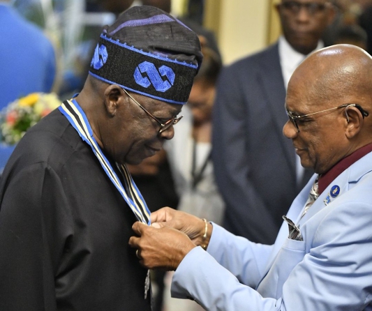 Saint Lucia bestows highest national honour on President Tinubu (+Photos)