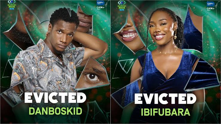Danboskid, Ibifubara evicted from BBNaija S10 1 Danboskid, Ibifubara evicted from BBNaija S10