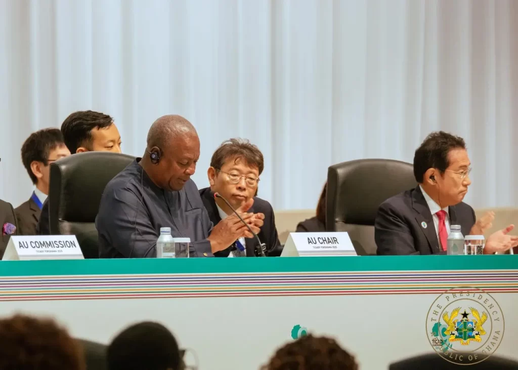 President Mahama in Tokyo, says 'Africa must reform to attract real investment' 1 Mahama at Tokyo 2 1