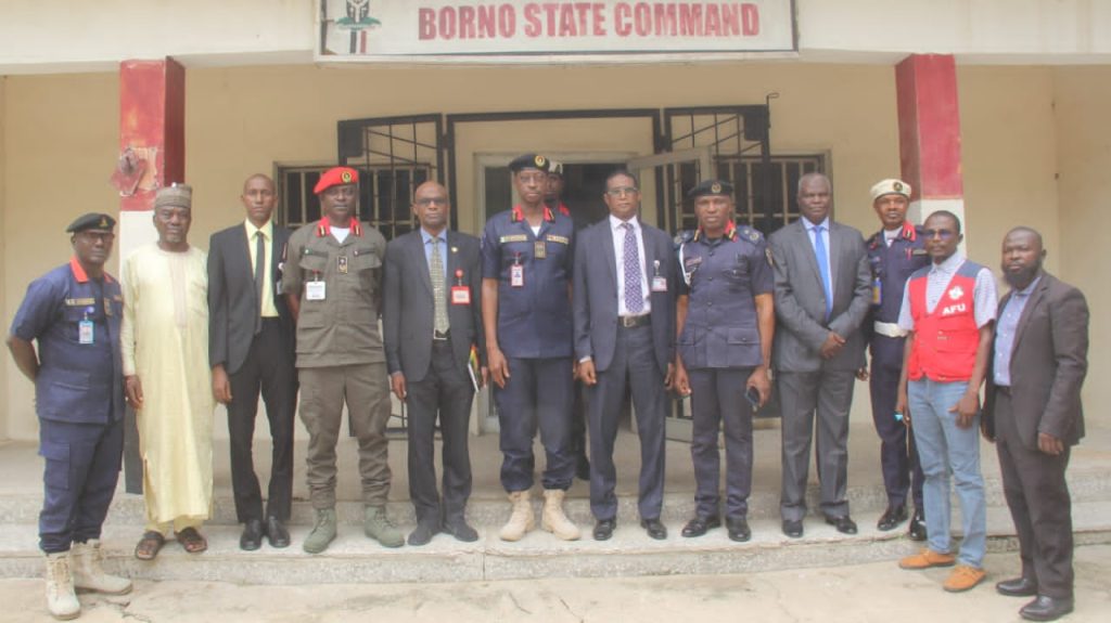 NSCDC, NIS join forces with NCCSALW to combat illegal arms proliferation in Borno
