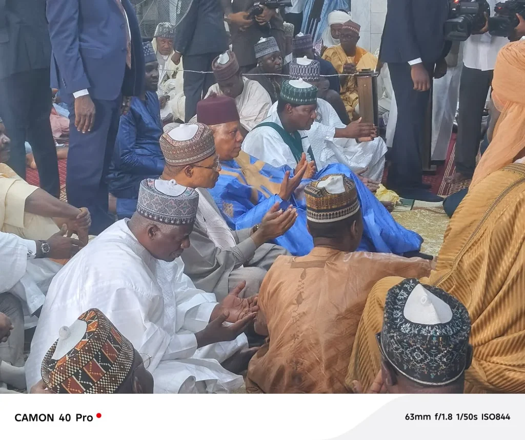 Shettima honors late Buhari’s granddaughter at Kaduna wedding, extends Tinubu’s condolences 1 Shettima attends Buharis Daughter wedding
