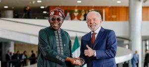 Nigerian President Bola Tinubu officially meets President Lula in Brasilia
