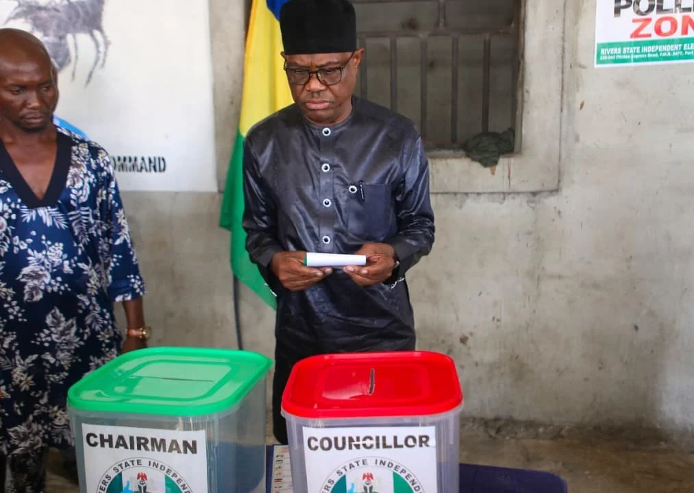 Wike praises Tinubu, lauds massive turnout in Rivers LG elections 1 Wike praises Tinubu, lauds massive turnout in Rivers LG elections