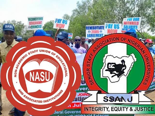 NASU and SSANU declares strike
