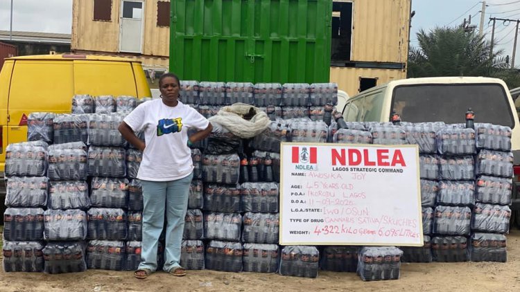 NDLEA nabs Indian businessman, 3 Nigerians in N3.9bn tramadol bust at Lagos airport