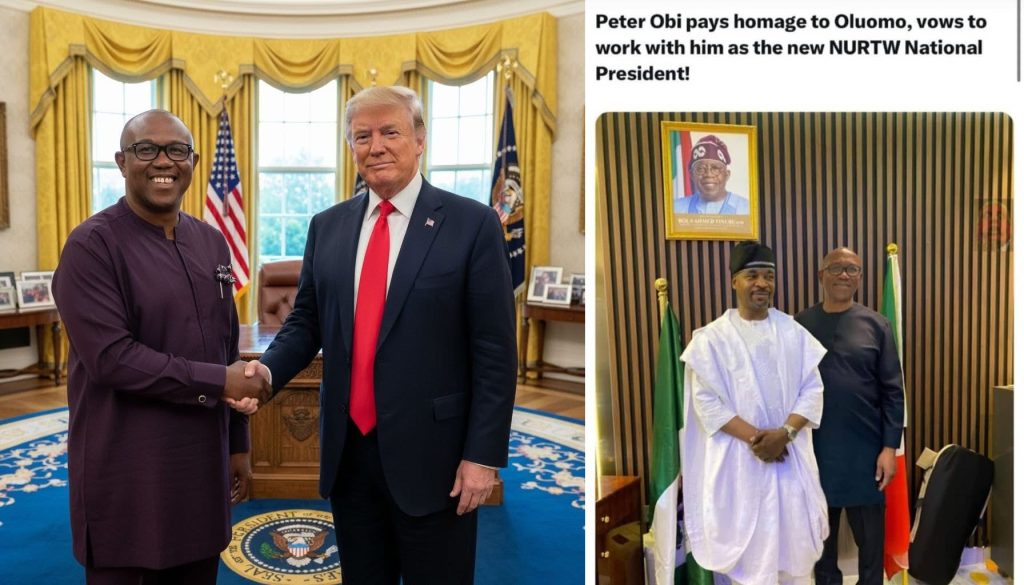 Peter Obi denies meeting US President Donald Trump and MC Olumo