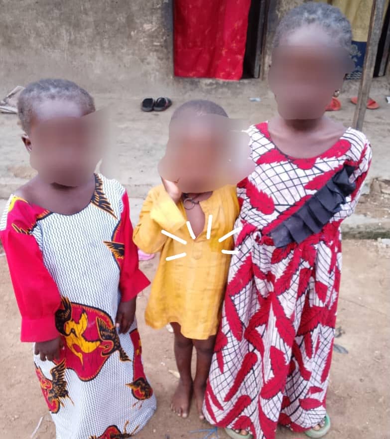 Police arrest suspected trafficker with 3 children in Nasarawa 1 Police arrest suspected trafficker with 3 children in Nasarawa