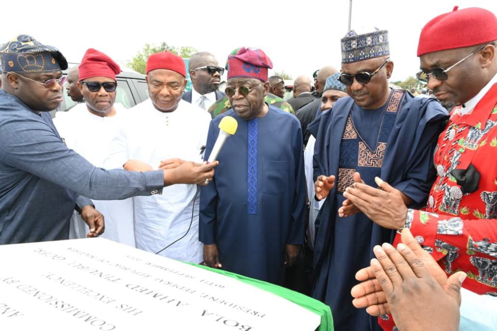 Tinubu commissions critical infrastructure projects in Imo