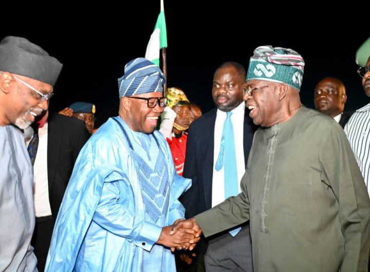 Tinubu returns to Nigeria