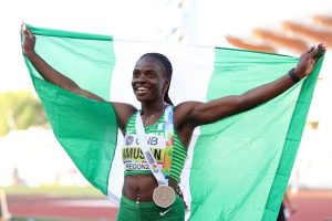 Nigeria’s 100m hurdles star Tobi Amusan