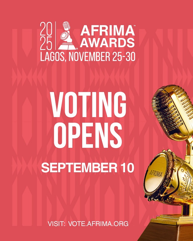 Stars rally fans as AFRIMA 2025 voting portal goes live September 10 1 voting opens 2 1