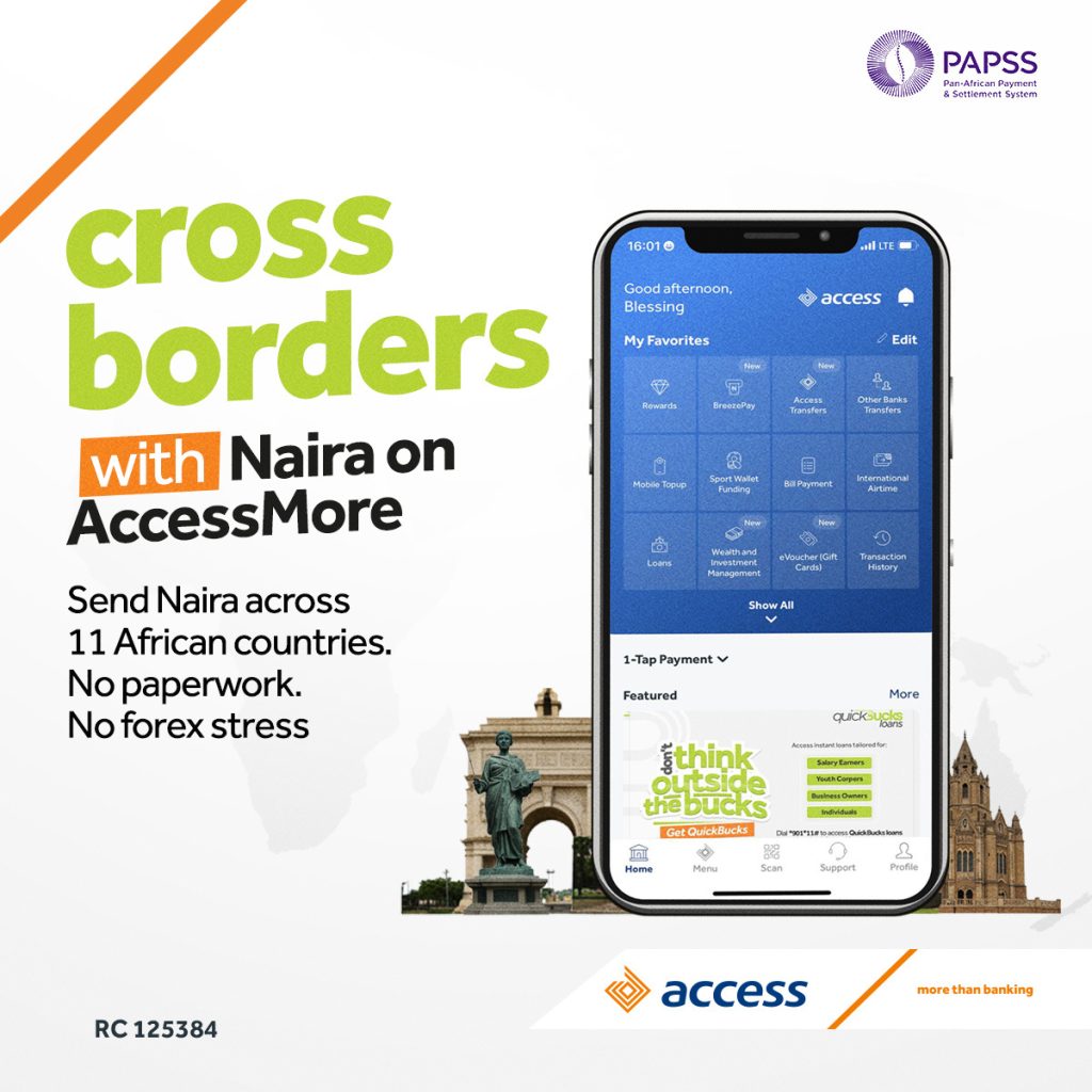 Access Bank integrates PAPSS into AccessMore App to deepen Pan-African payment connectivity 1 Accessmore PAPSS 02
