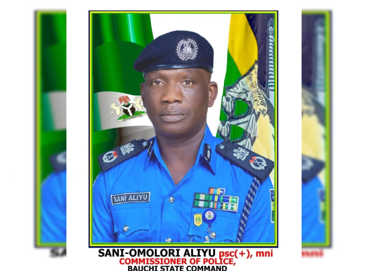 Bauchi State Commissioner of Police Sani Omolori Aliyu