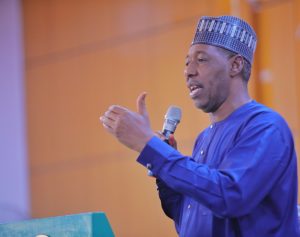 Borno belong to APC, Zulum affirms party supremacy, says we are for Tinubu 2 Borno State Governor, Babagana Zulum speaking during the flag-off of the APC Northeast e-registration workshop in Maiduguri.