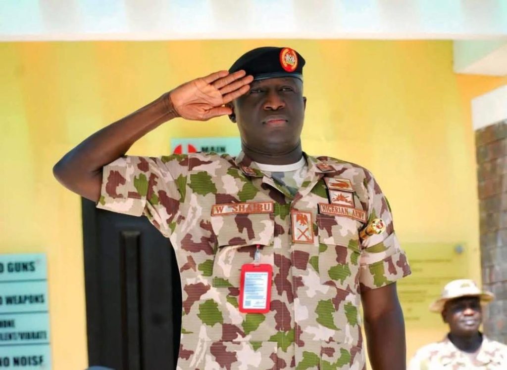 Meet the 25th Chief of Army Staff, Maj.-Gen. Waidi Shaibu 1 25th Chief of Army Staff (COAS), Maj.-Gen. Waidi Shaibu