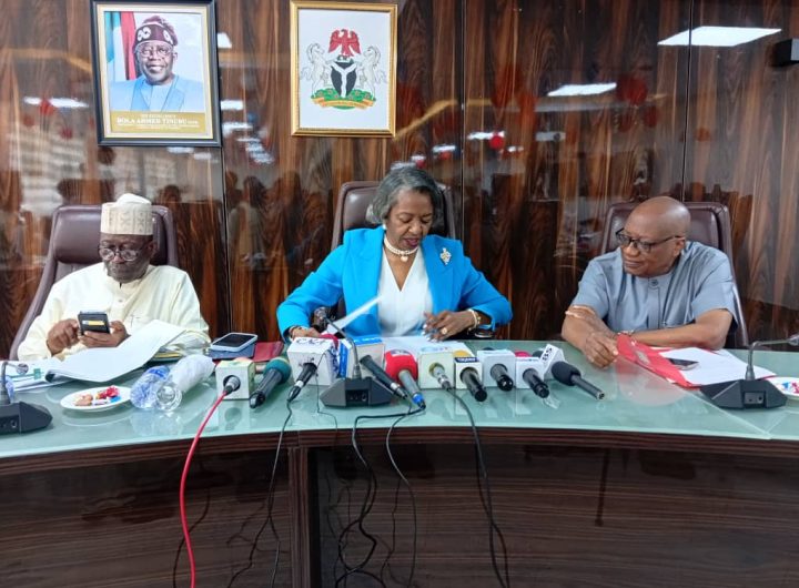 Acting Chairman of INEC, Mrs May Agbamuche-Mbu disclosed this during the third quarterly consultative meeting with leaders of political parties in Abuja on Tuesday