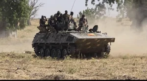 Troops eliminate 10 terrorists in fresh encounter, recover arms in Borno 5 Nigerian Army troops on patrol