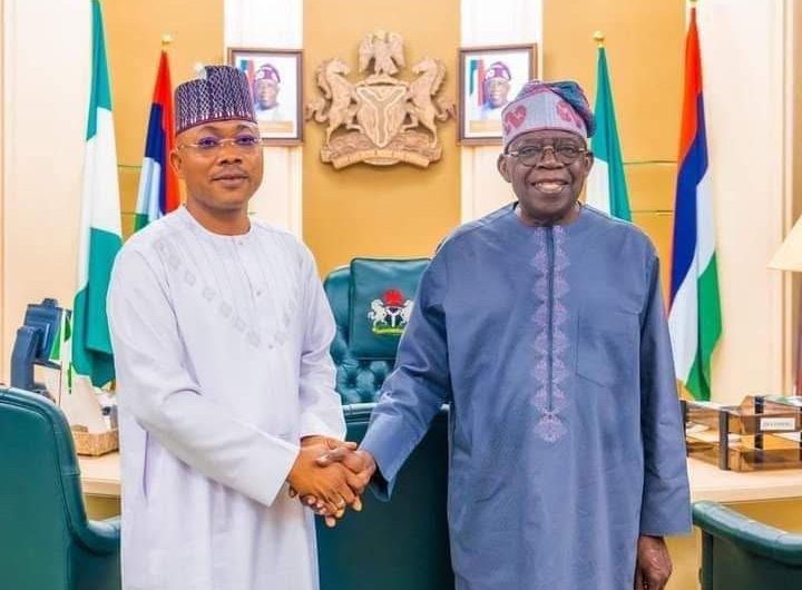 President Bola Tinubu and Kogi State Governor, Usman Ododo