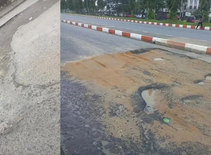 Akwa Ibom Govt to begin rehabilitation of roads in Uyo after public outcry 2 Potholes