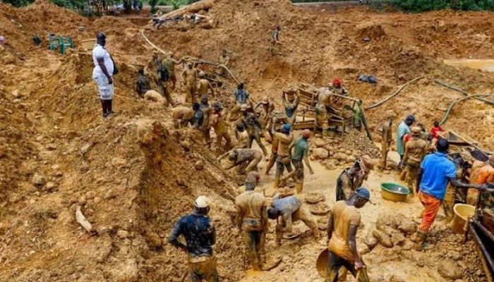 Nigeria's mining sector is rich with minerals like gold, coal, and limestone but remains largely underdeveloped,